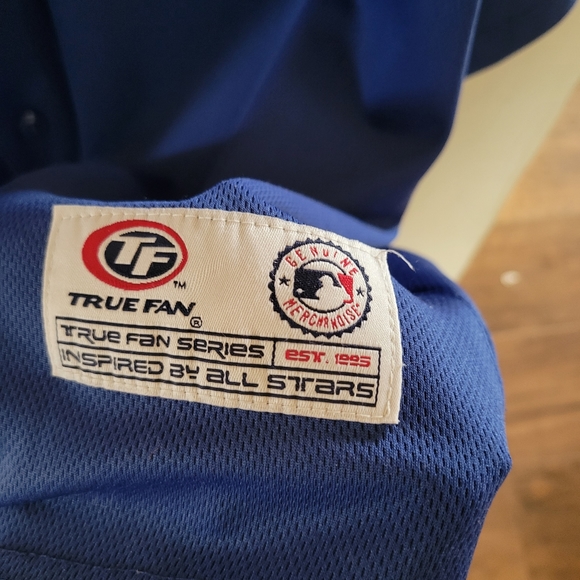 Big Men's Chicago Cubs Buttondown Jersey 2xl Xxl True Fan. - Picture 2 of 2